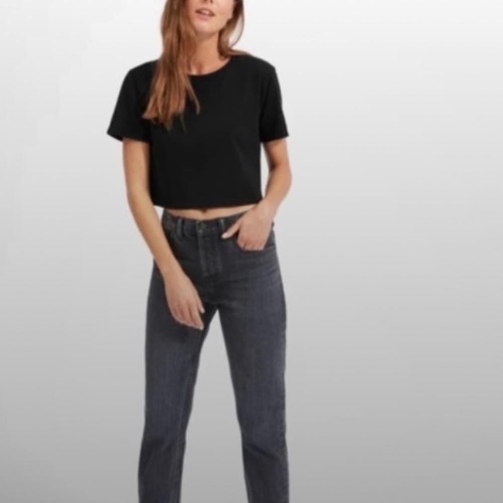 Everlane The Cotton Crop Black Size Small